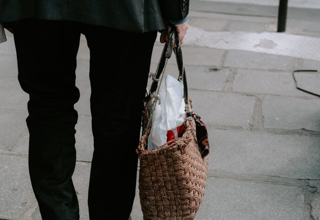 Photo trendy handbags